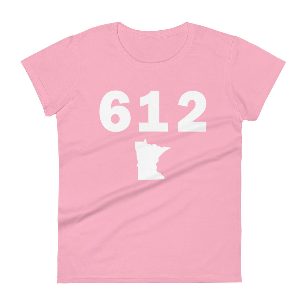 612 Area Code Women's Fashion Fit T Shirt