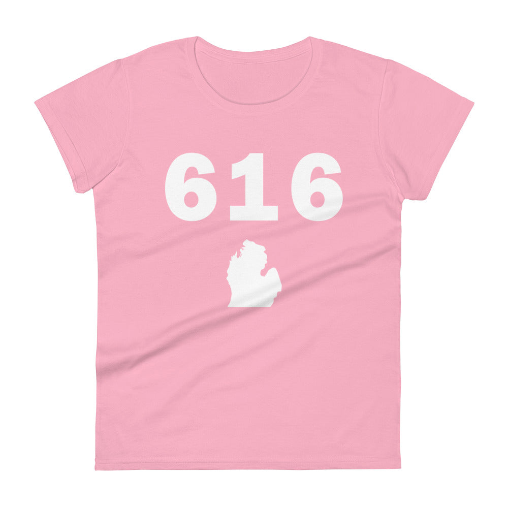 616 Area Code Women's Fashion Fit T Shirt
