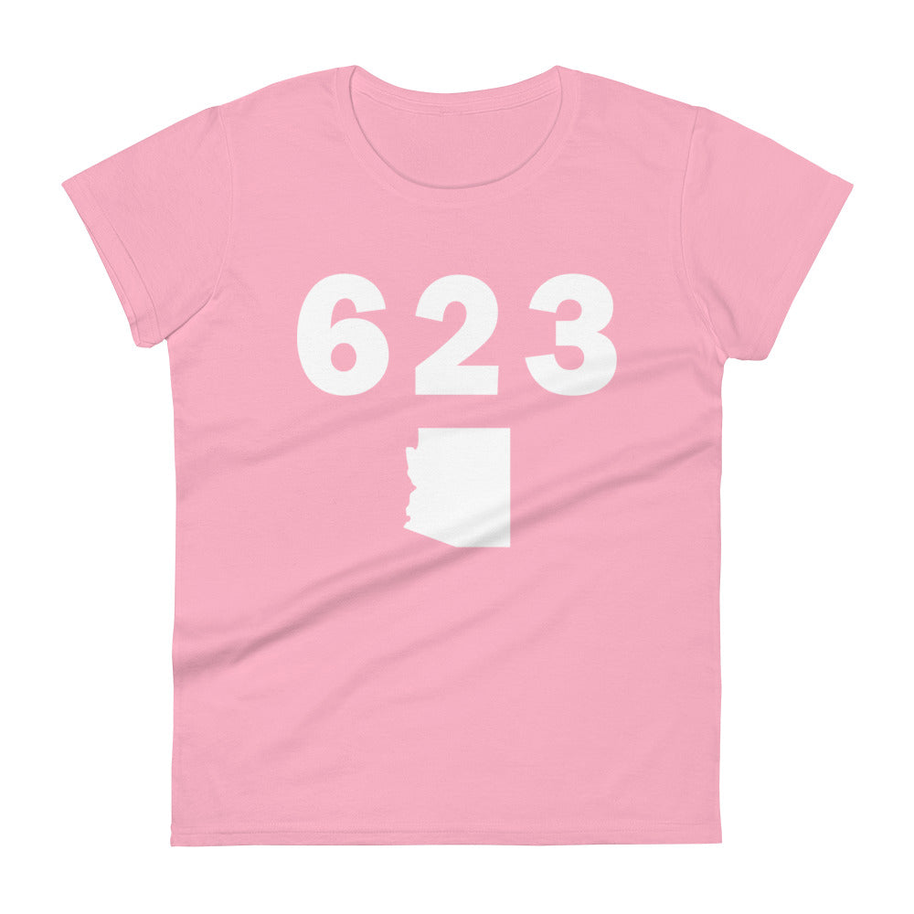623 Area Code Women's Fashion Fit T Shirt