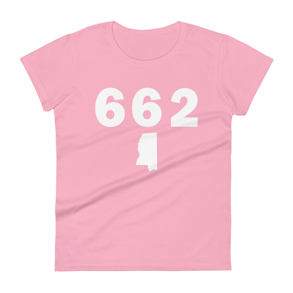 662 Area Code Women's Fashion Fit T Shirt