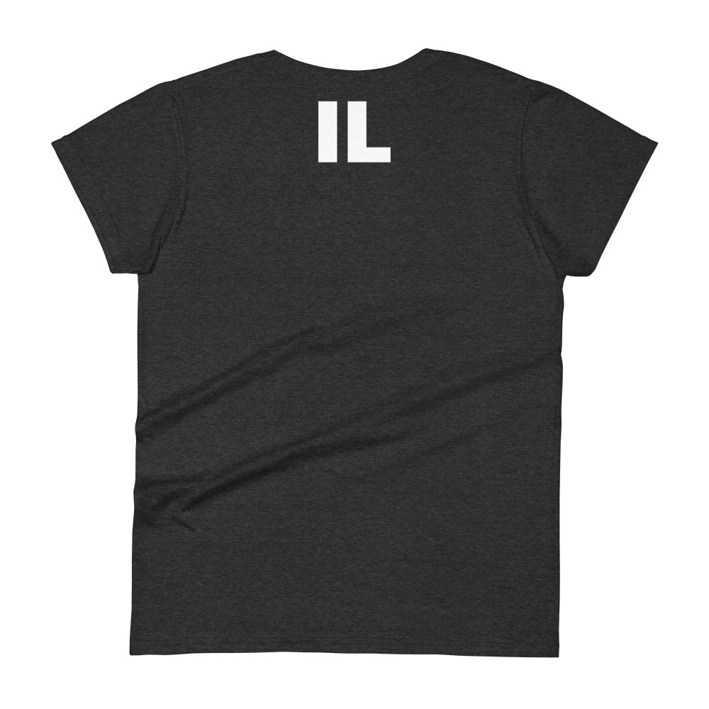 708 Area Code Women's Fashion Fit T Shirt