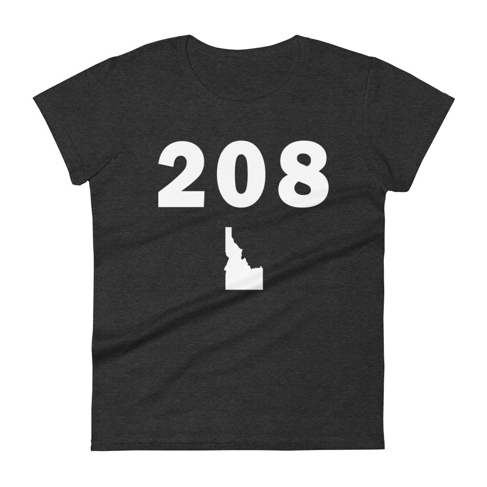 208 Area Code Women's Fashion Fit T Shirt