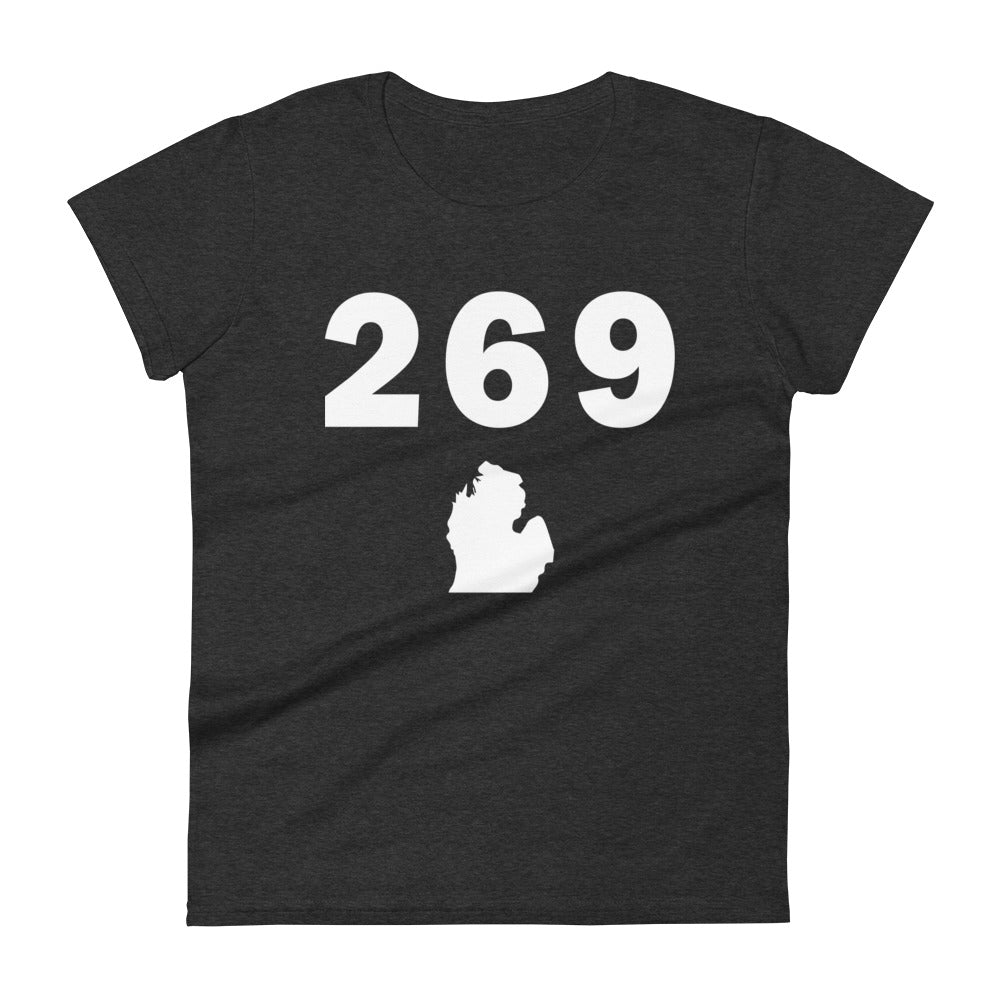 269 Area Code Women's Fashion Fit T Shirt