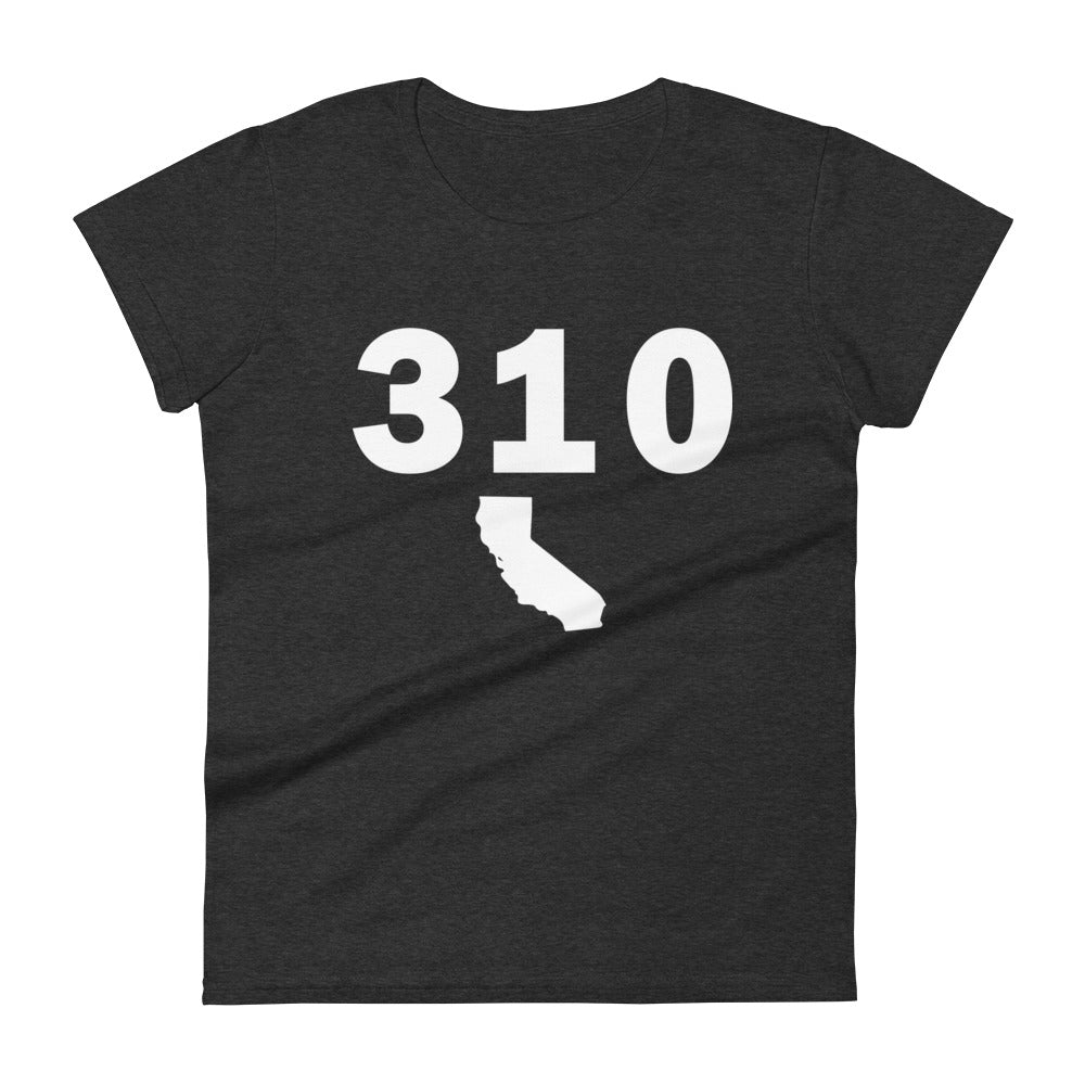 310 Area Code Women's Fashion Fit T Shirt