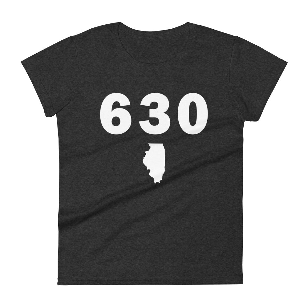 630 Area Code Women's Fashion Fit T Shirt