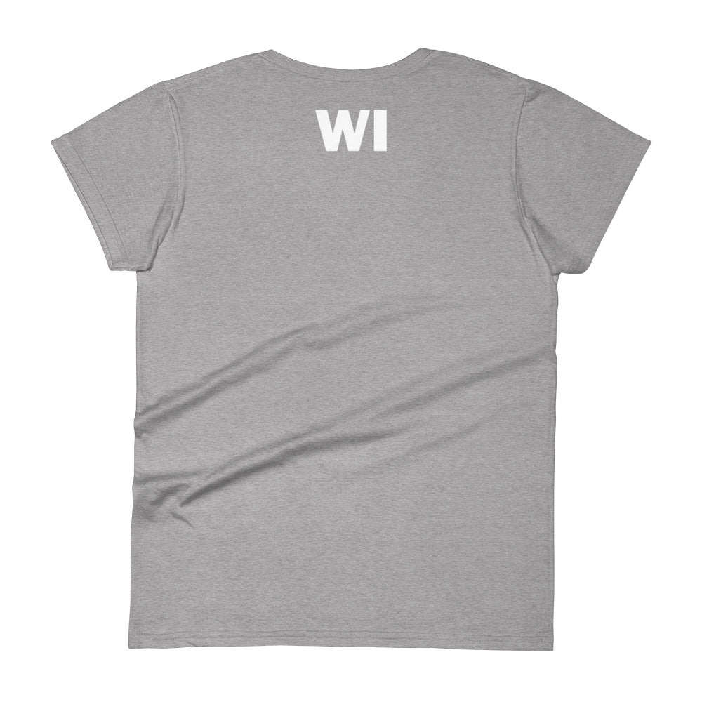 414 Area Code Women's Fashion Fit T Shirt