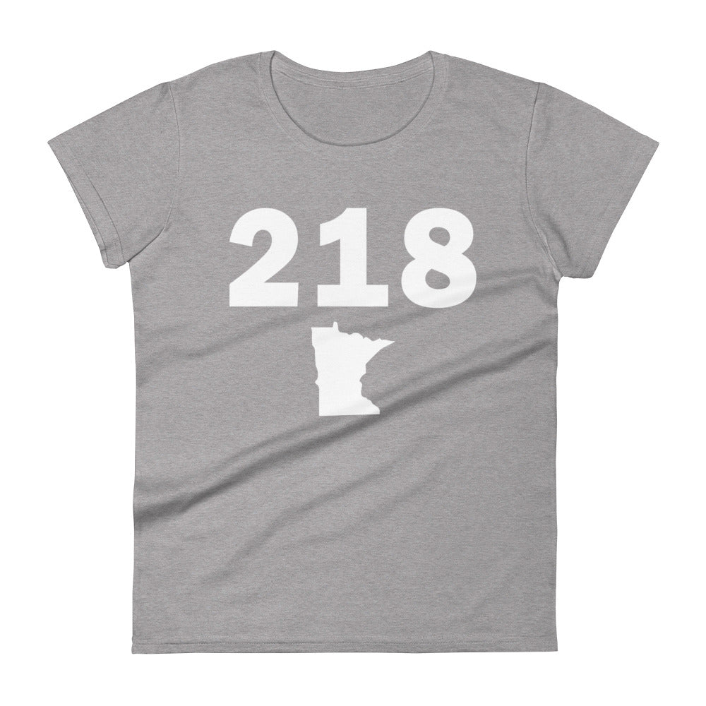 218 Area Code Women's Fashion Fit T Shirt