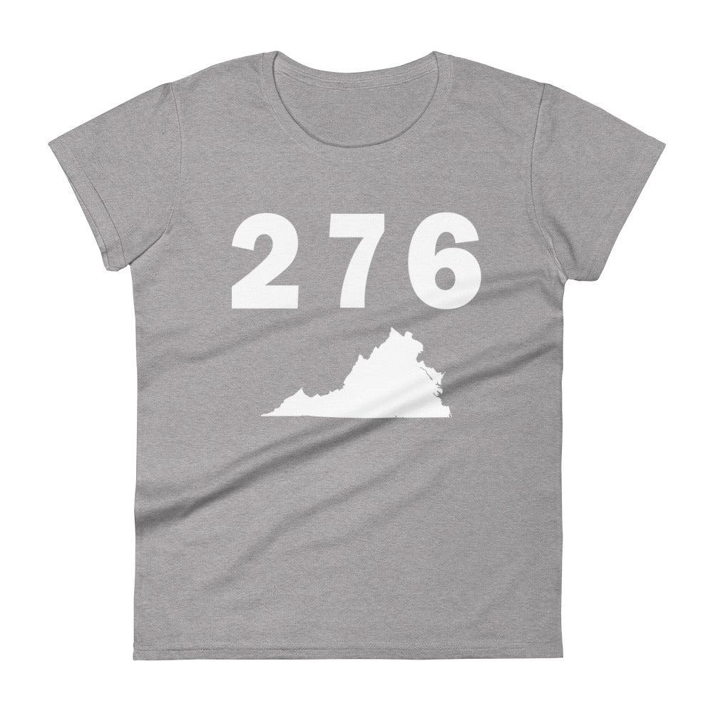 276 Area Code Women's Fashion Fit T Shirt