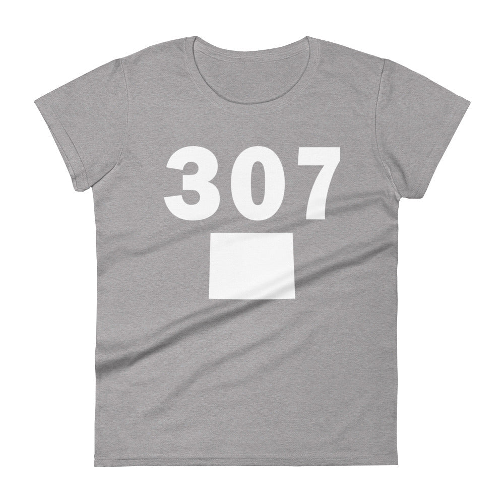 307 Area Code Women's Fashion Fit T Shirt