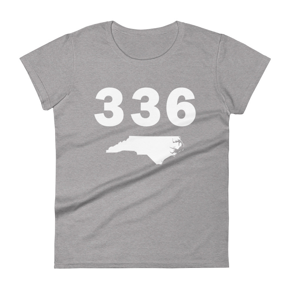336 Area Code Women's Fashion Fit T Shirt