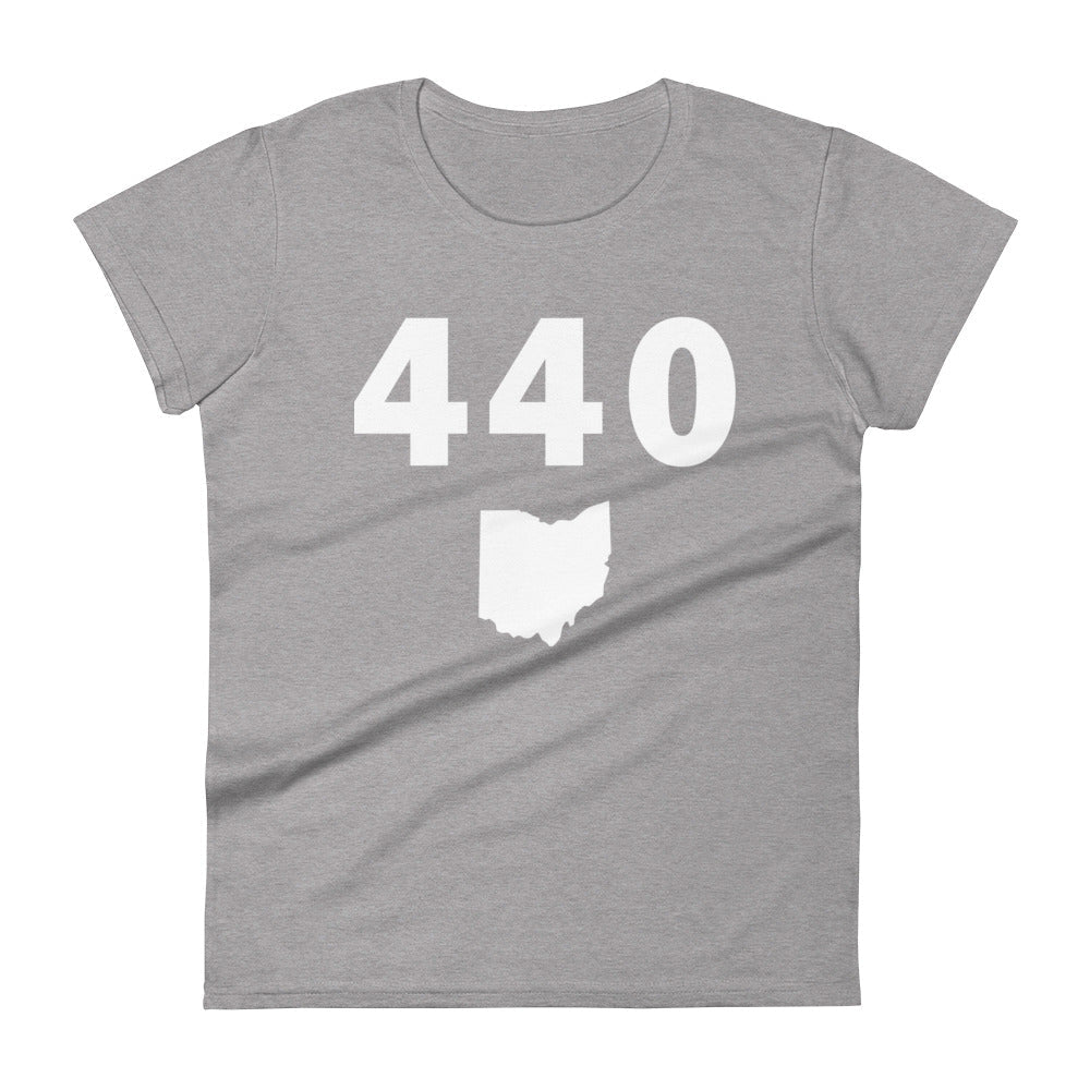 440 Area Code Women's Fashion Fit T Shirt