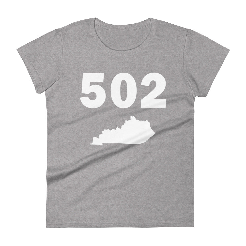 502 Area Code Women's Fashion Fit T Shirt