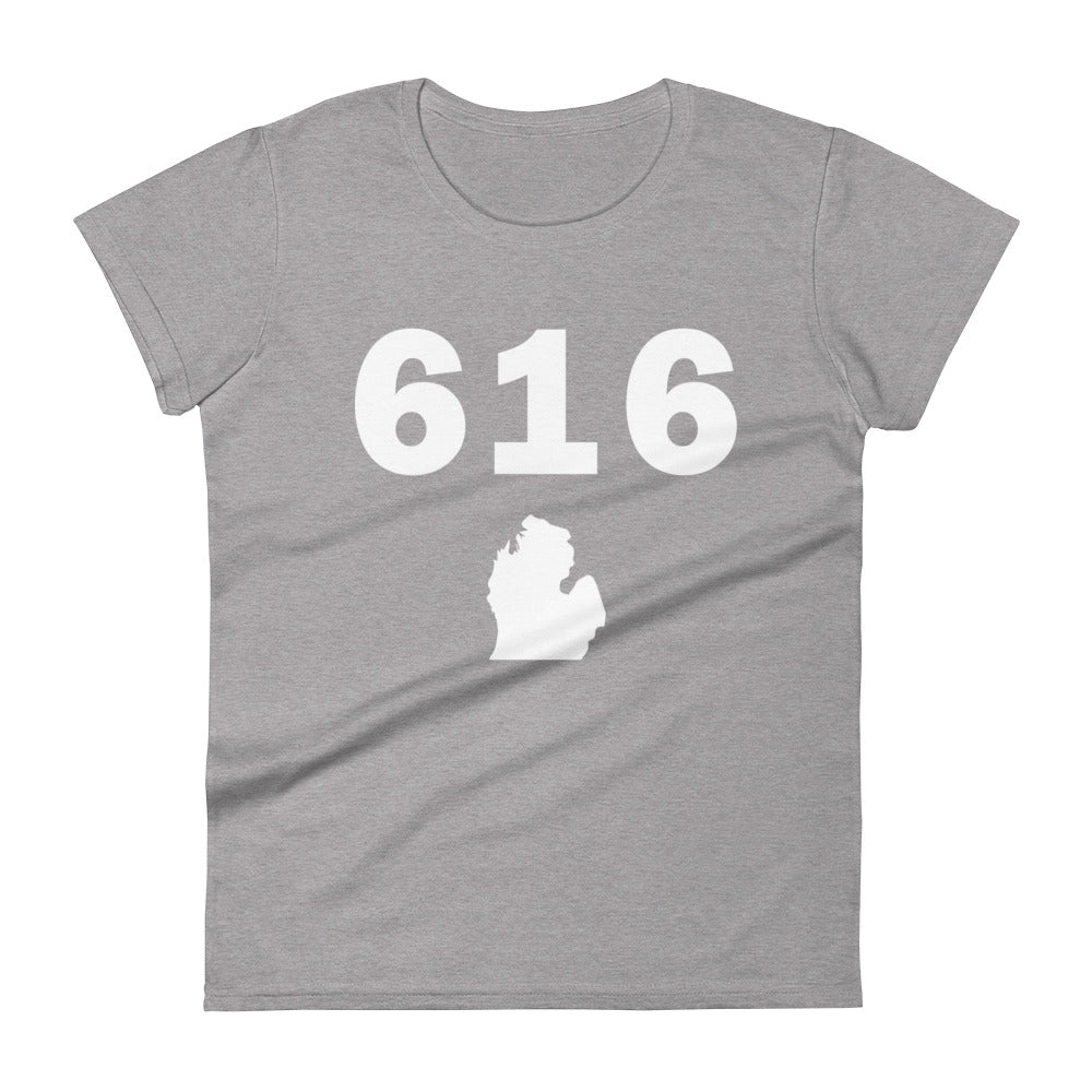 616 Area Code Women's Fashion Fit T Shirt