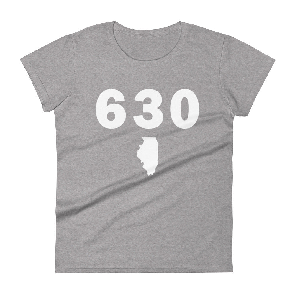 630 Area Code Women's Fashion Fit T Shirt
