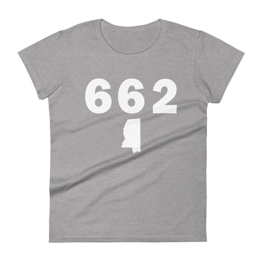 662 Area Code Women's Fashion Fit T Shirt