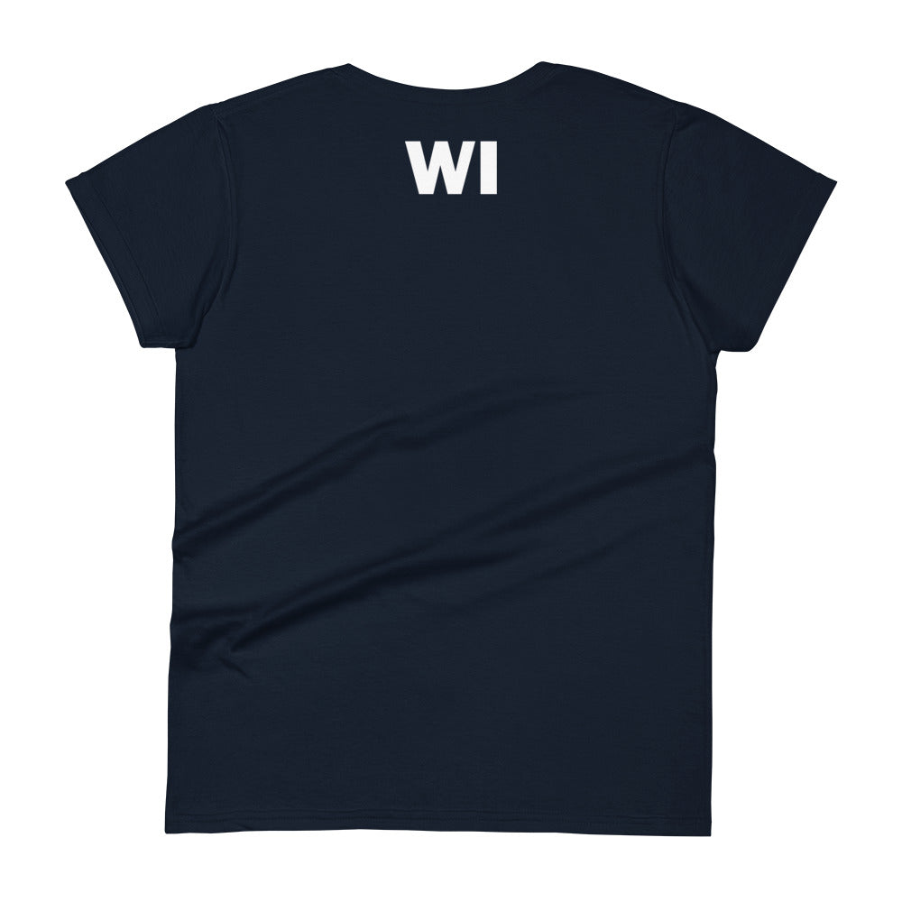 414 Area Code Women's Fashion Fit T Shirt