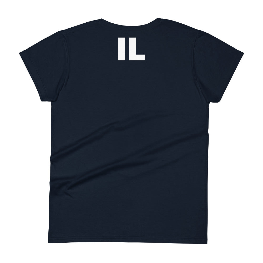 708 Area Code Women's Fashion Fit T Shirt