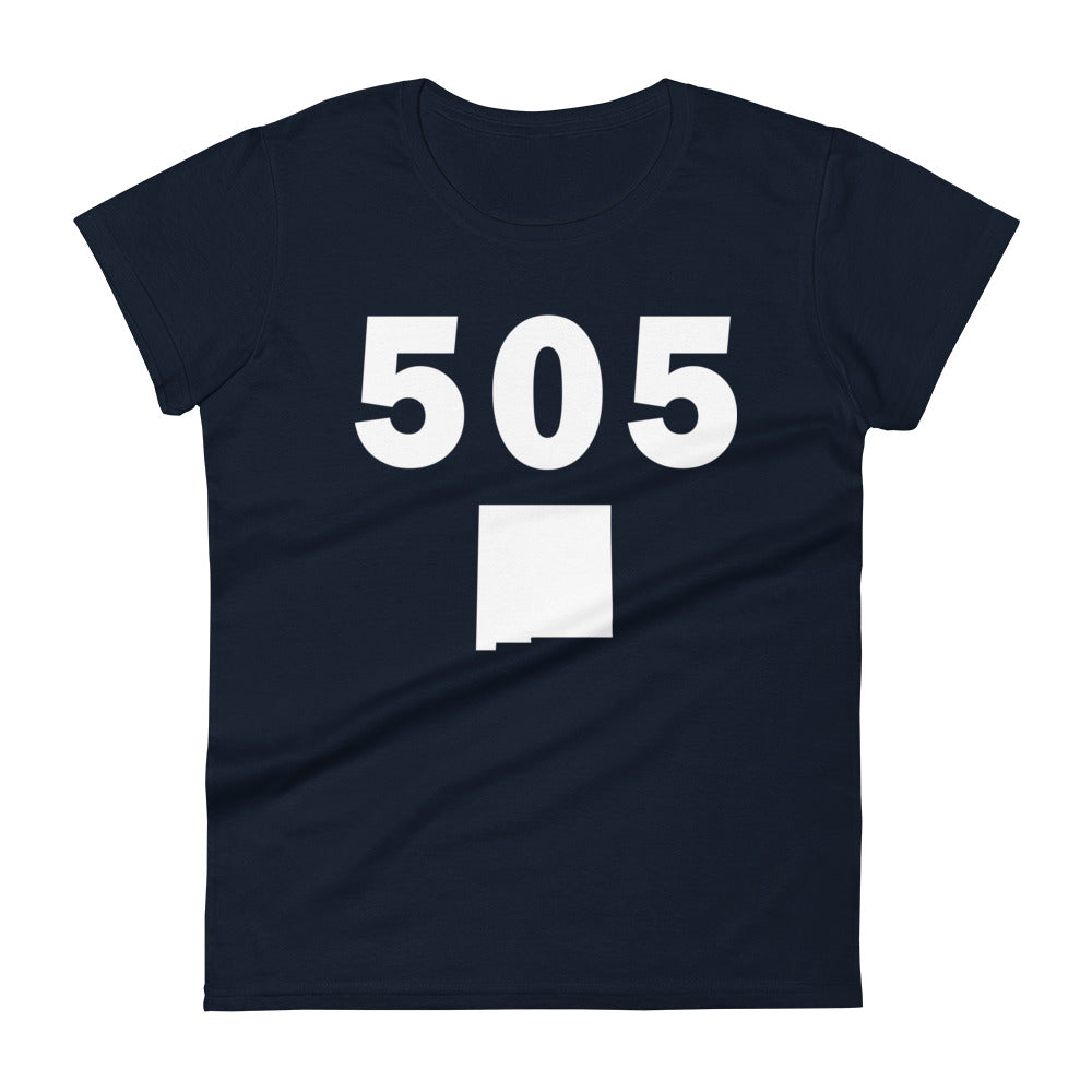 505 Area Code Women's Fashion Fit T Shirt