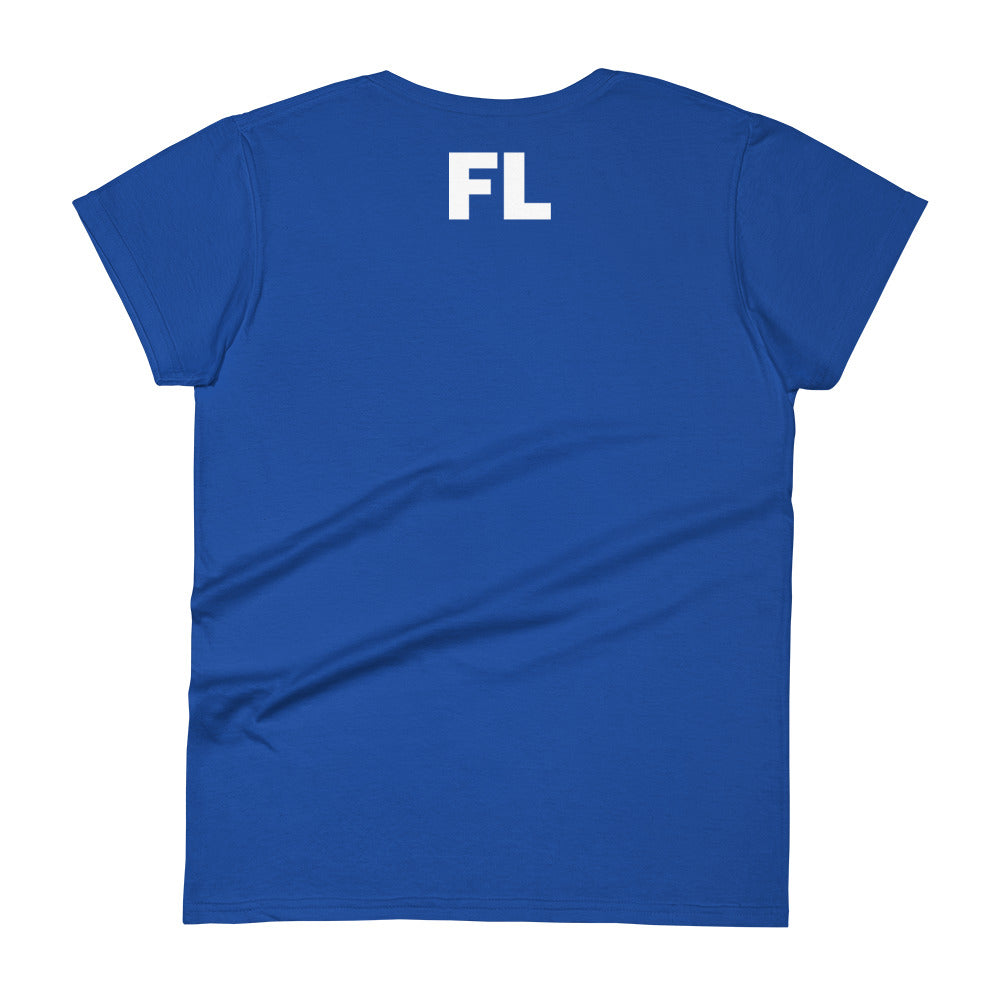 561 Area Code Women's Fashion Fit T Shirt