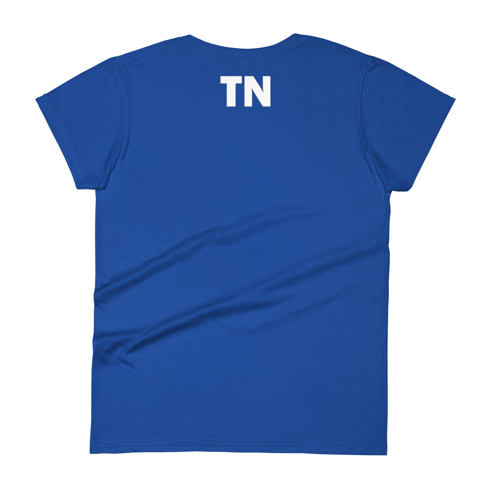 615 Area Code Women's Fashion Fit T Shirt