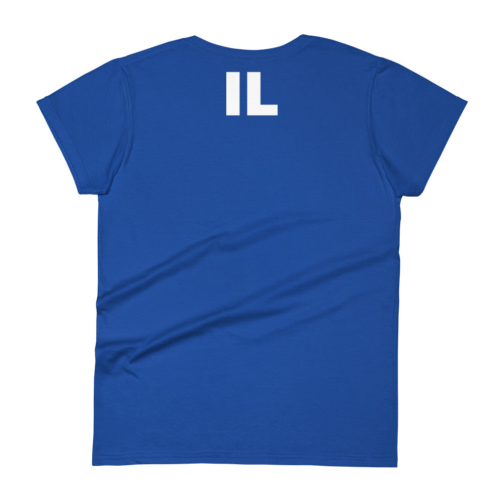 708 Area Code Women's Fashion Fit T Shirt