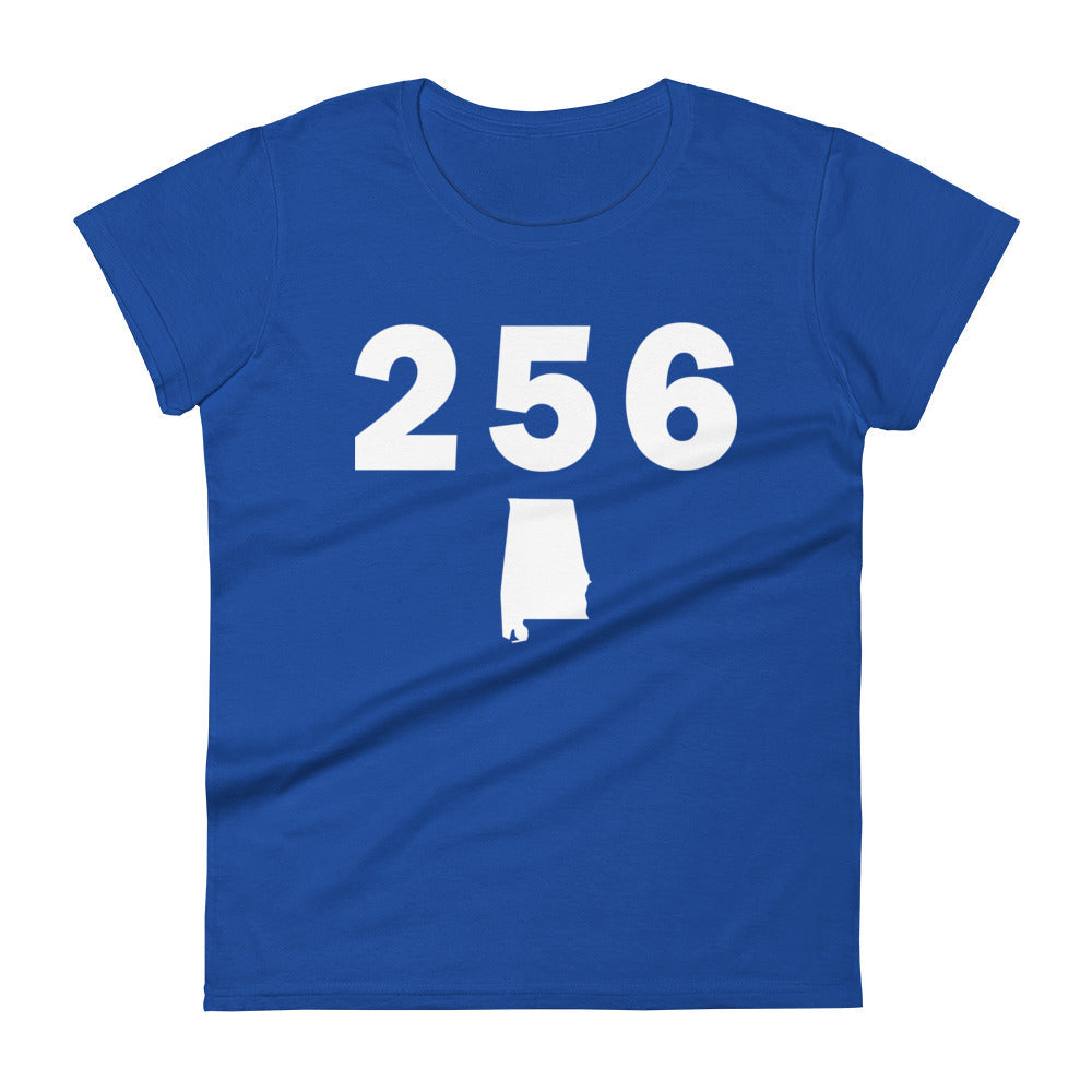 256 Area Code Women's Fashion Fit T Shirt