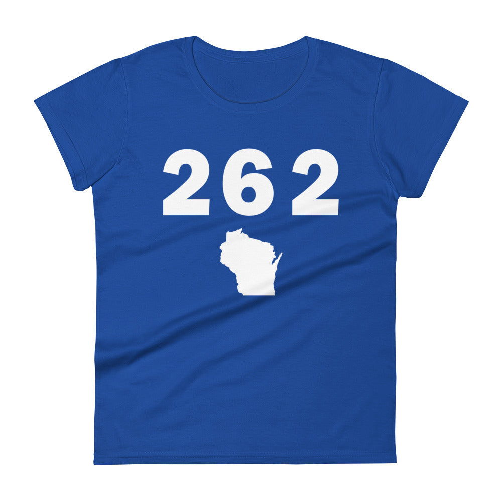 262 Area Code Women's Fashion Fit T Shirt