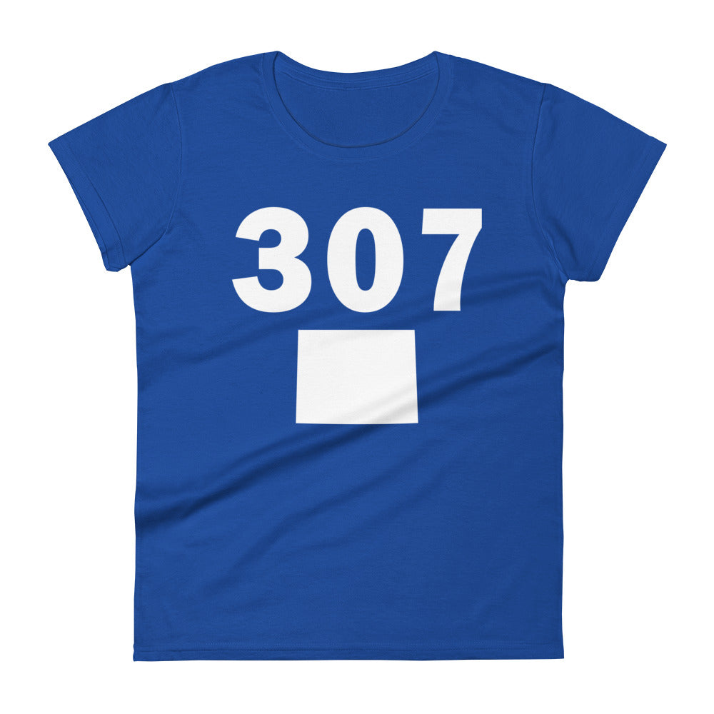 307 Area Code Women's Fashion Fit T Shirt