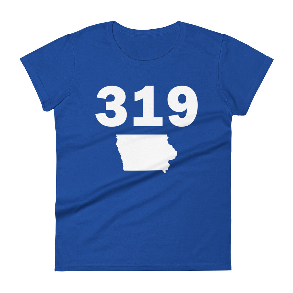 319 Area Code Women's Fashion Fit T Shirt