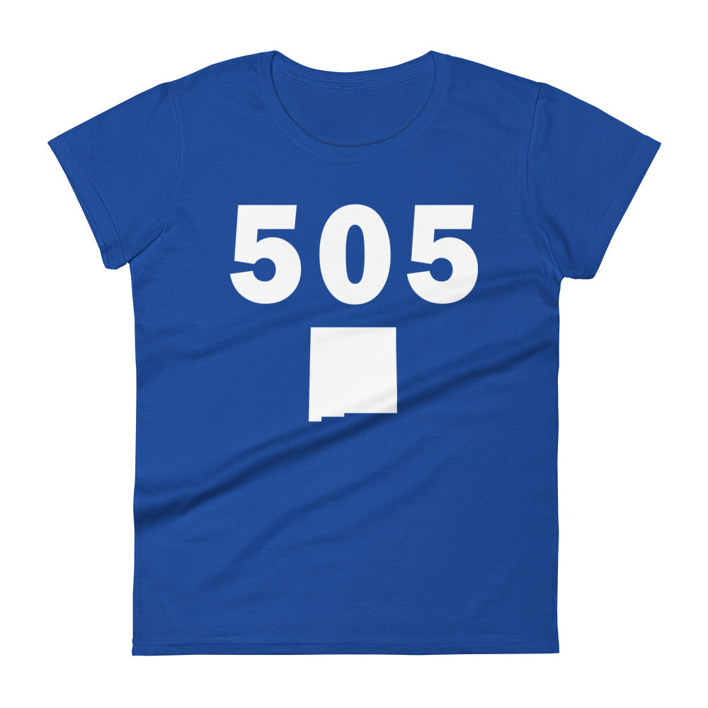 505 Area Code Women's Fashion Fit T Shirt