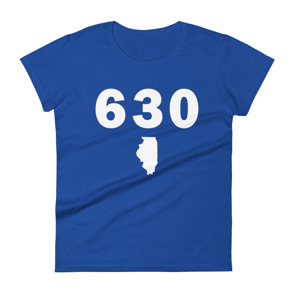 630 Area Code Women's Fashion Fit T Shirt
