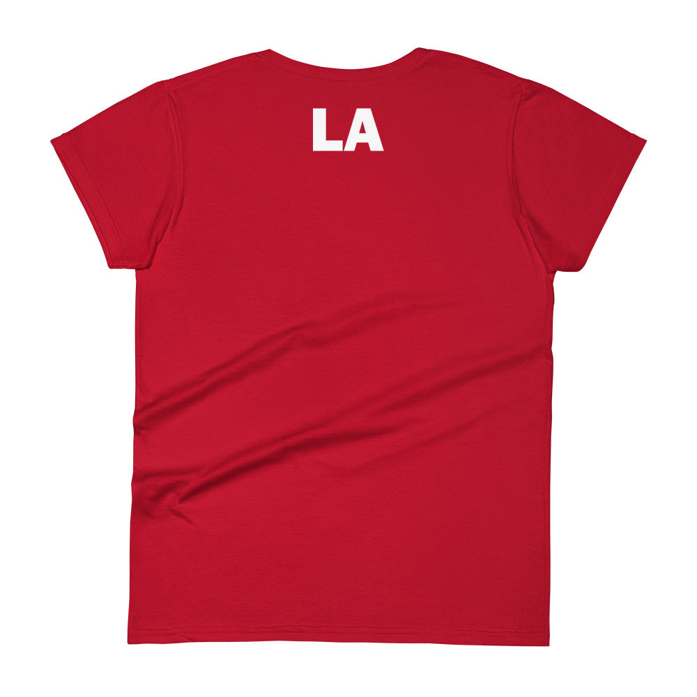 504 Area Code Women's Fashion Fit T Shirt