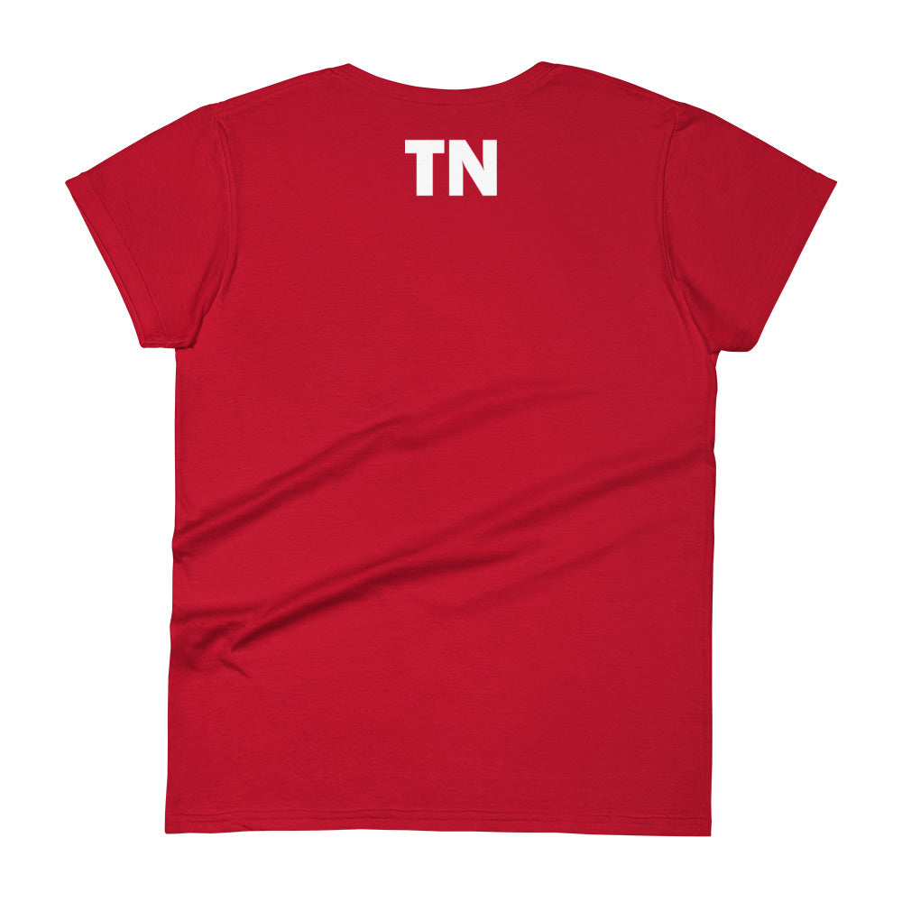 615 Area Code Women's Fashion Fit T Shirt
