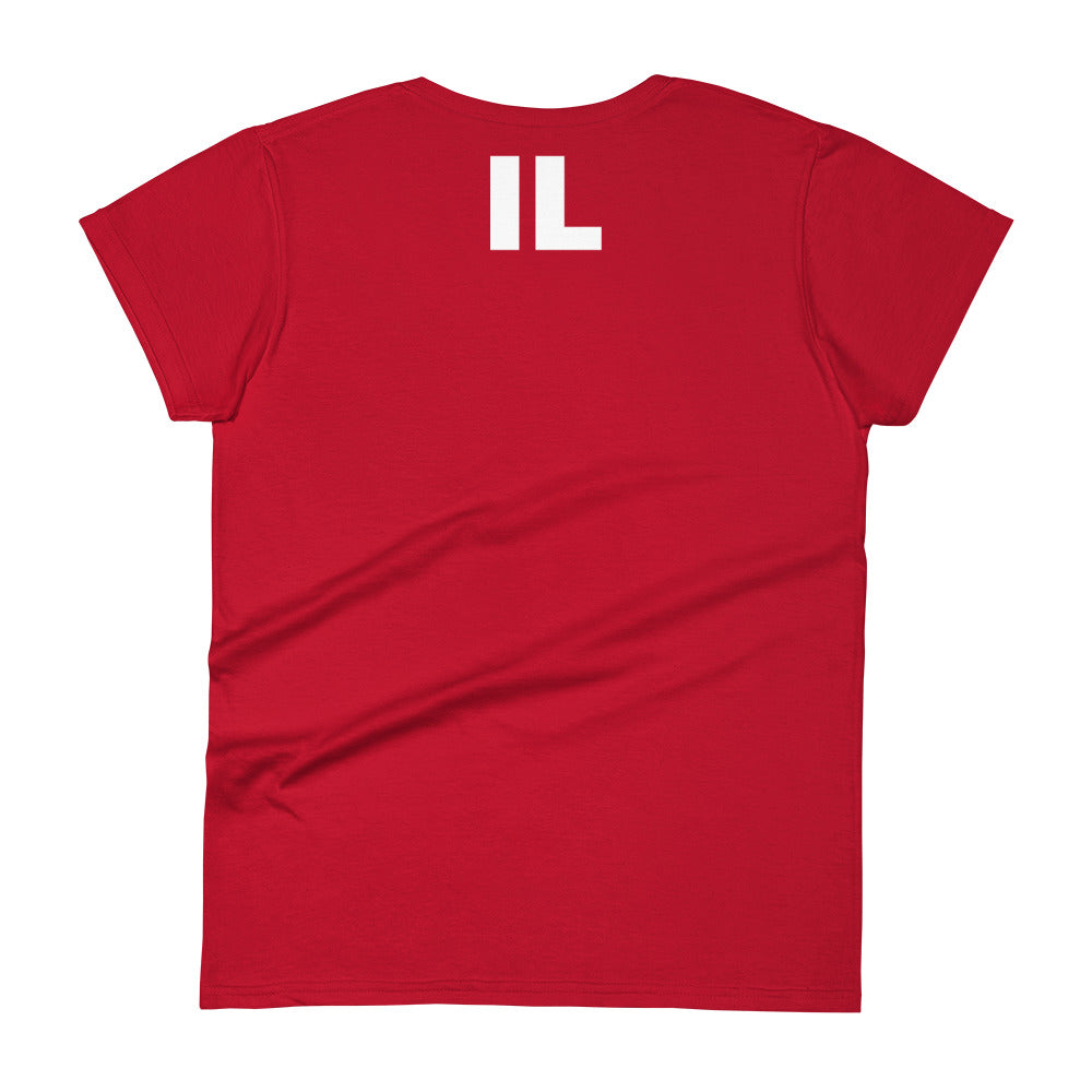 815 Area Code Women's Fashion Fit T Shirt