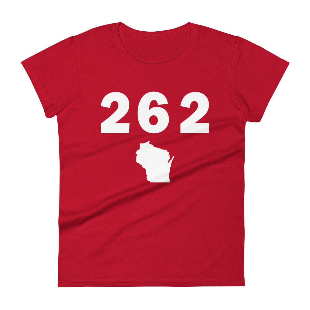 262 Area Code Women's Fashion Fit T Shirt
