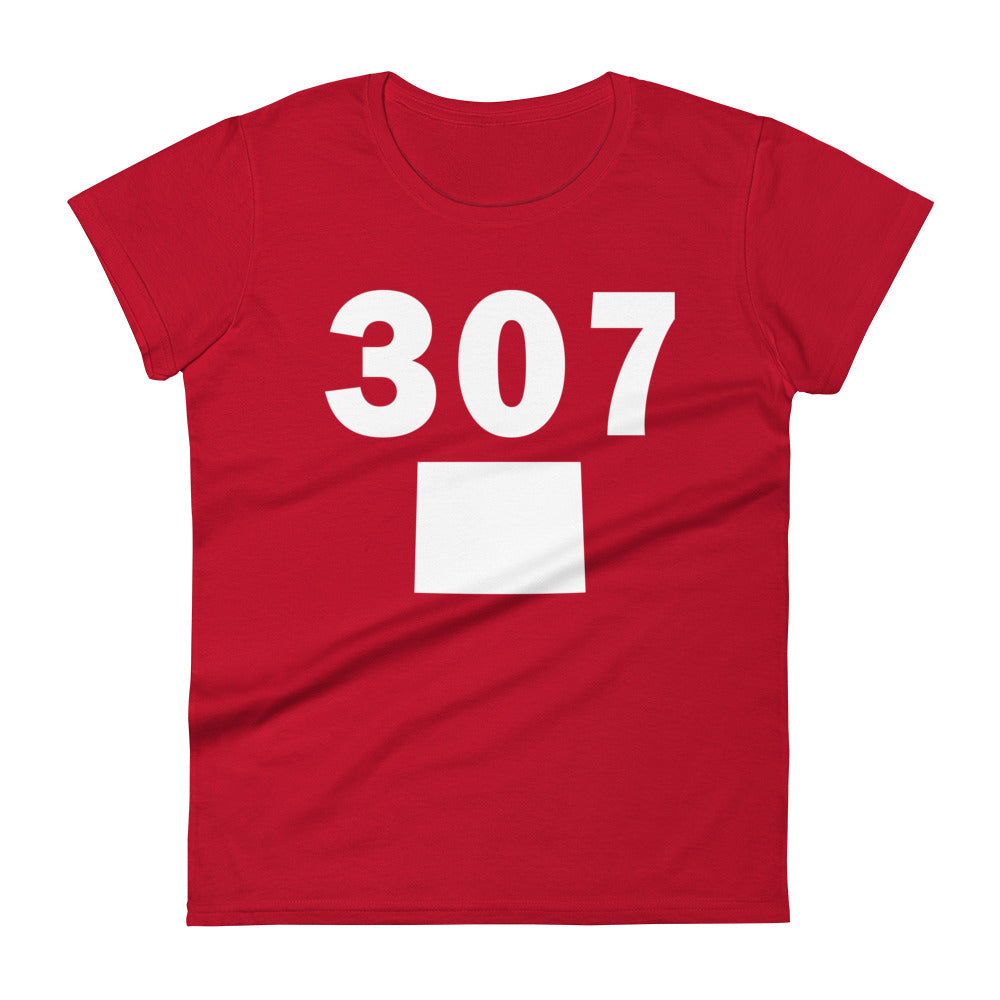307 Area Code Women's Fashion Fit T Shirt