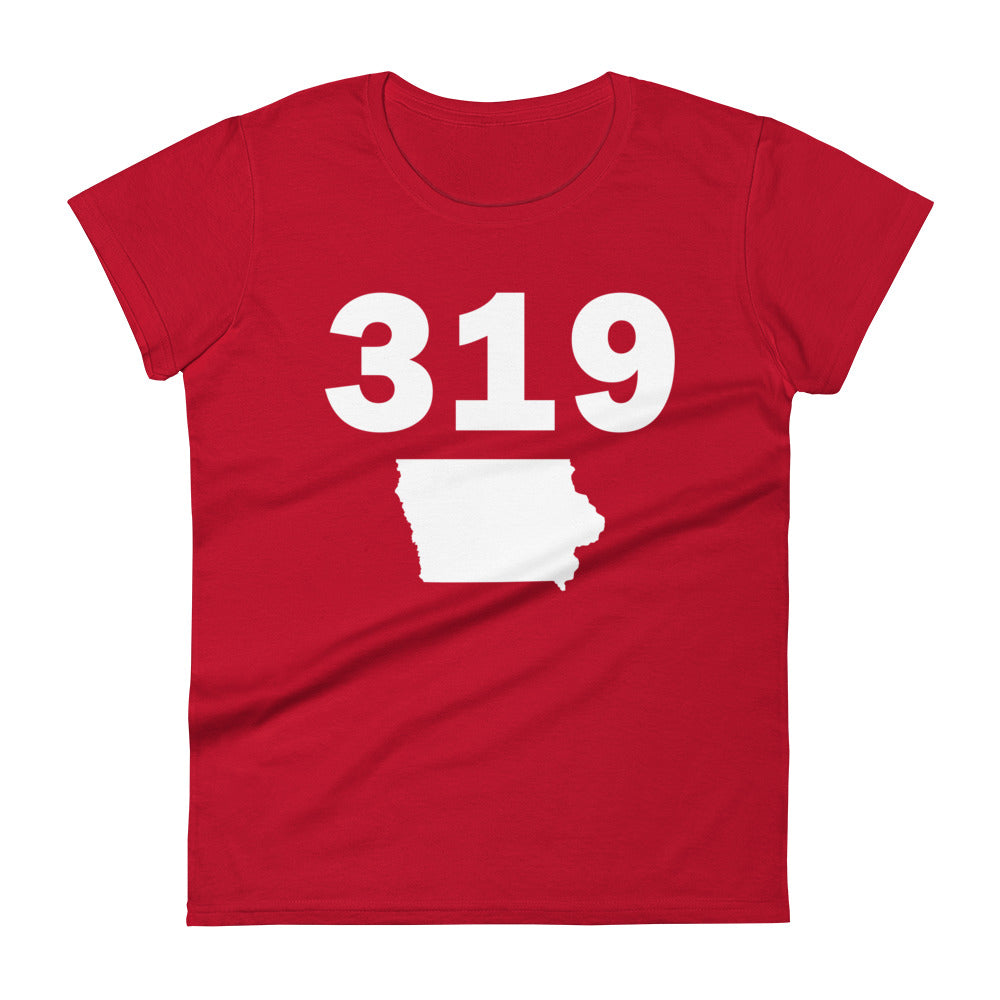 319 Area Code Women's Fashion Fit T Shirt