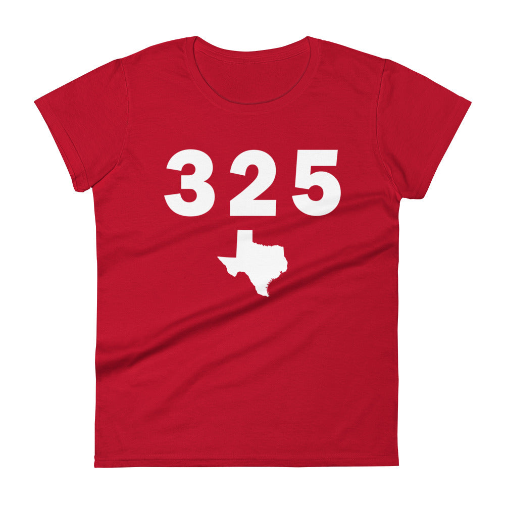 325 Area Code Women's Fashion Fit T Shirt