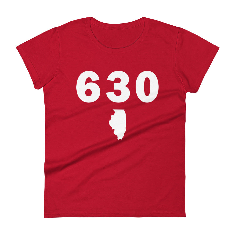 630 Area Code Women's Fashion Fit T Shirt