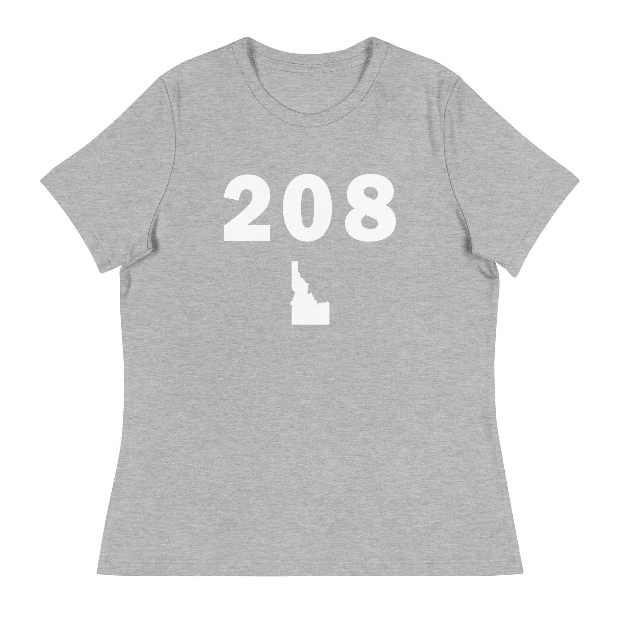208 Area Code Women's Relaxed T Shirt
