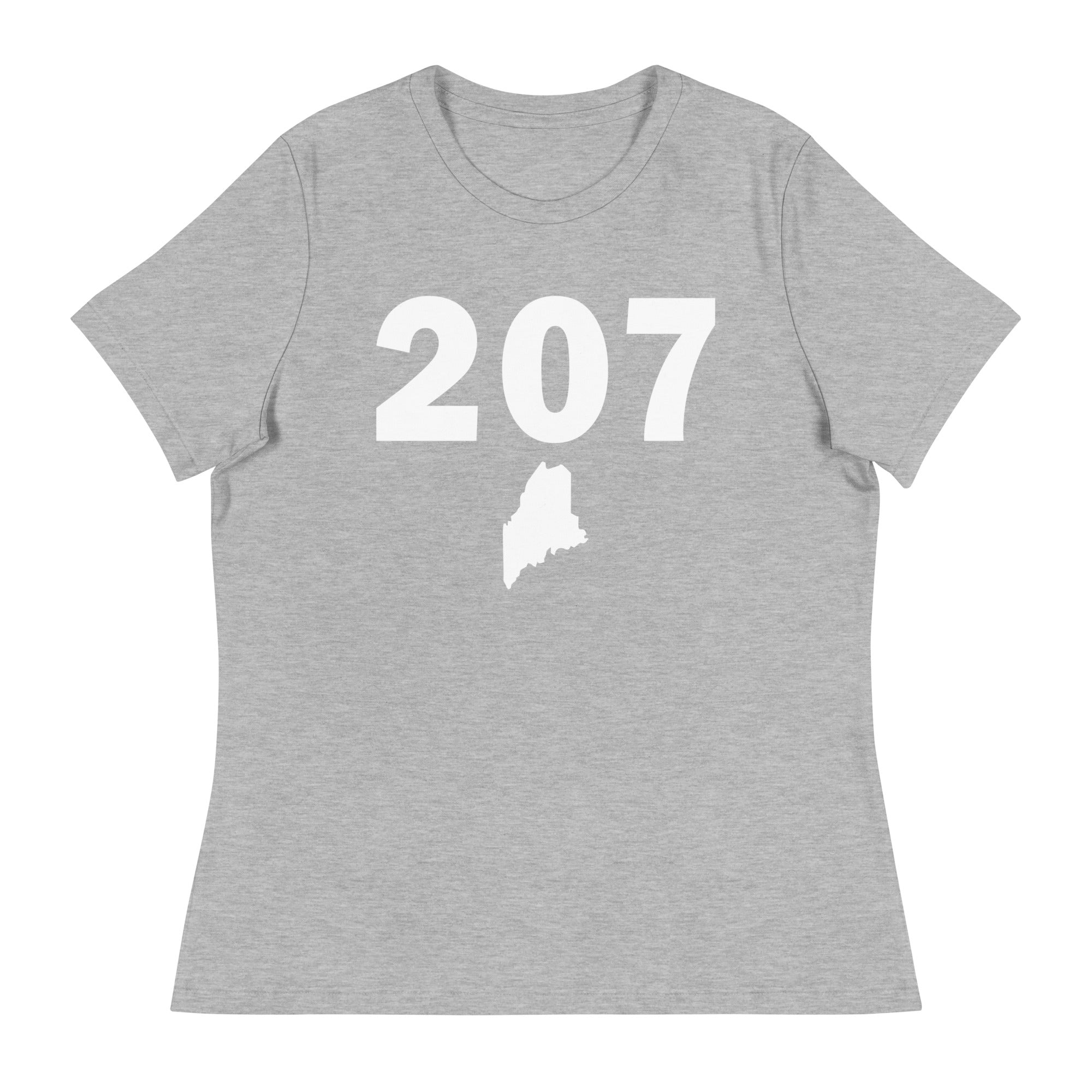 207 Area Code Women's Relaxed T Shirt