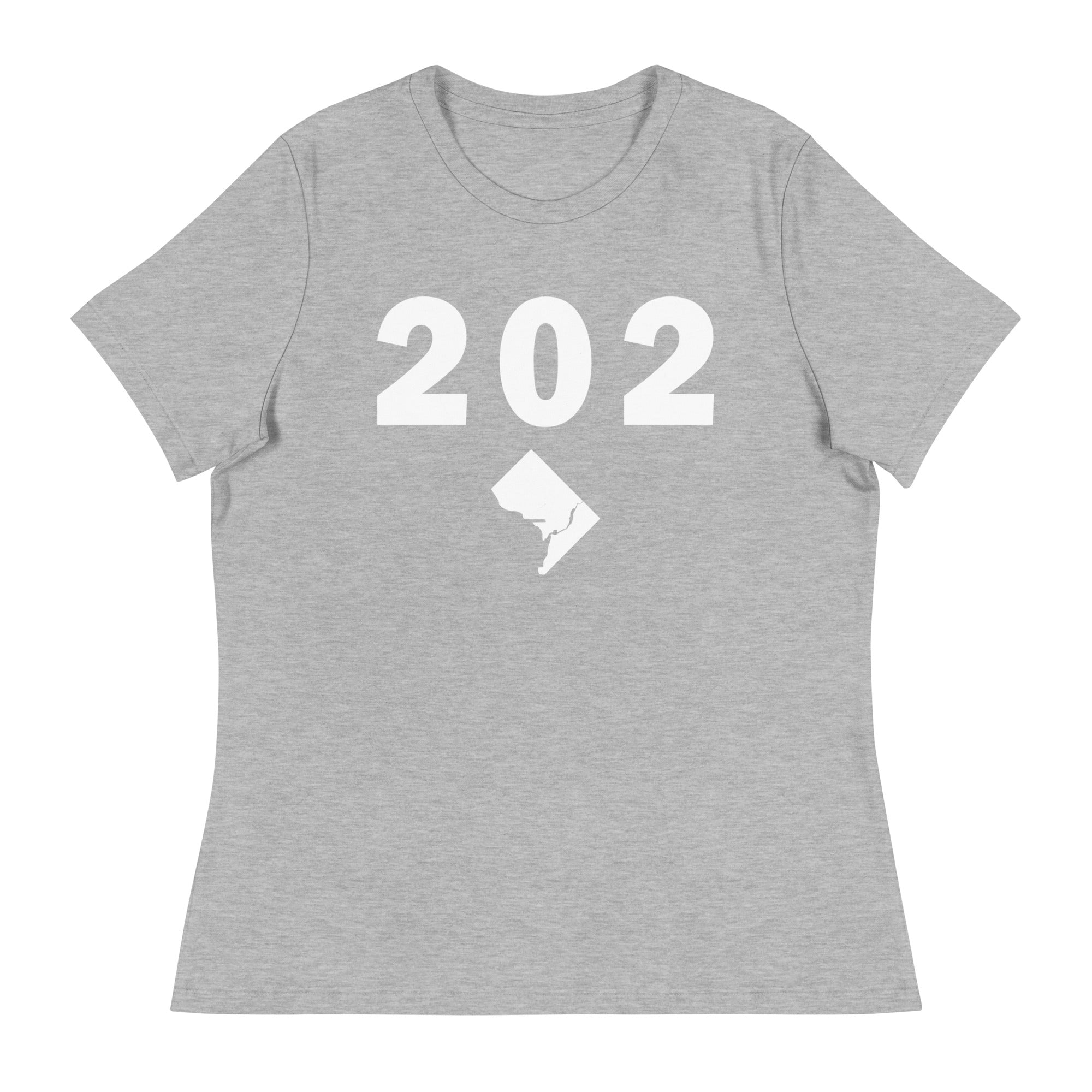 202 Area Code Women's Relaxed T Shirt