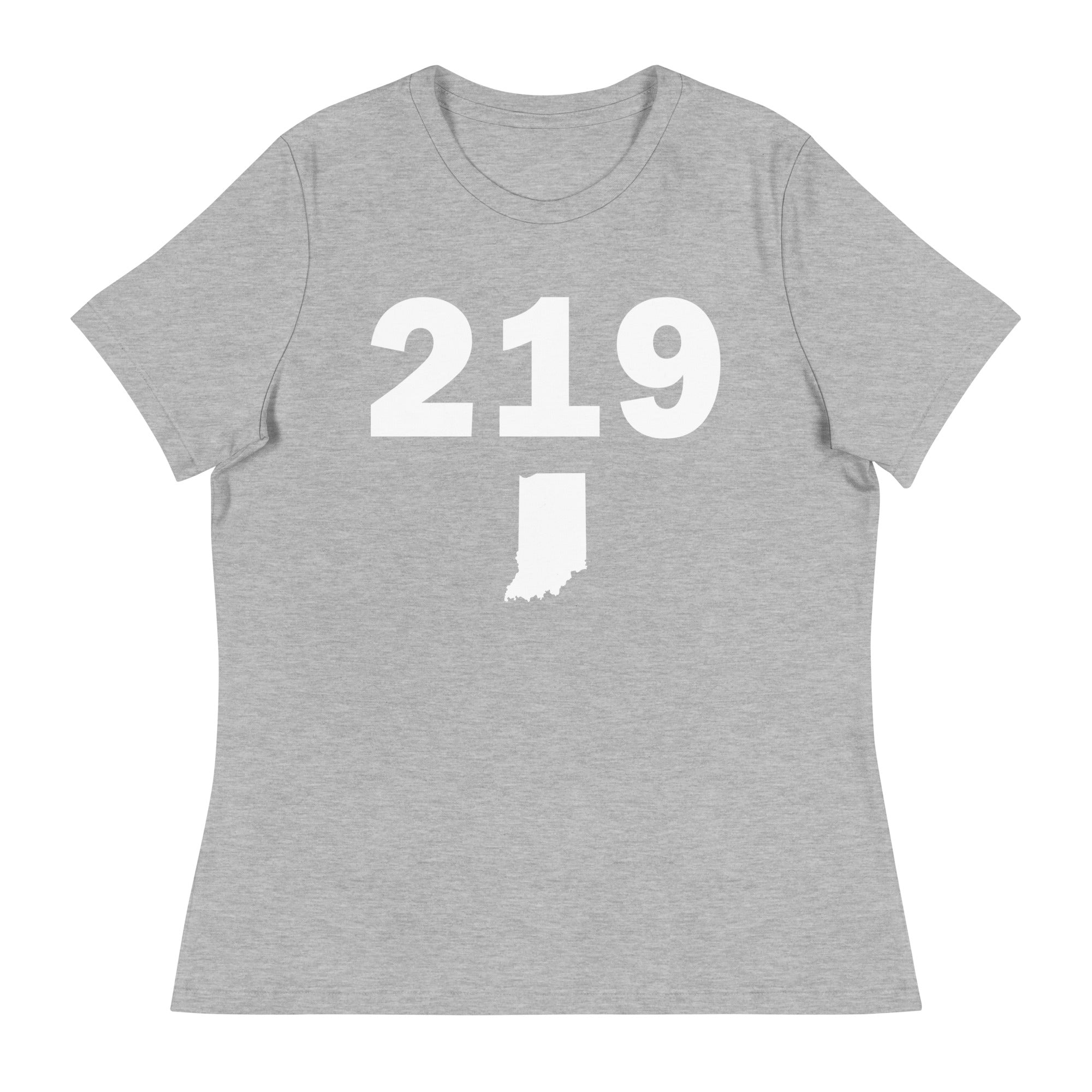 219 Area Code Women's Relaxed T Shirt