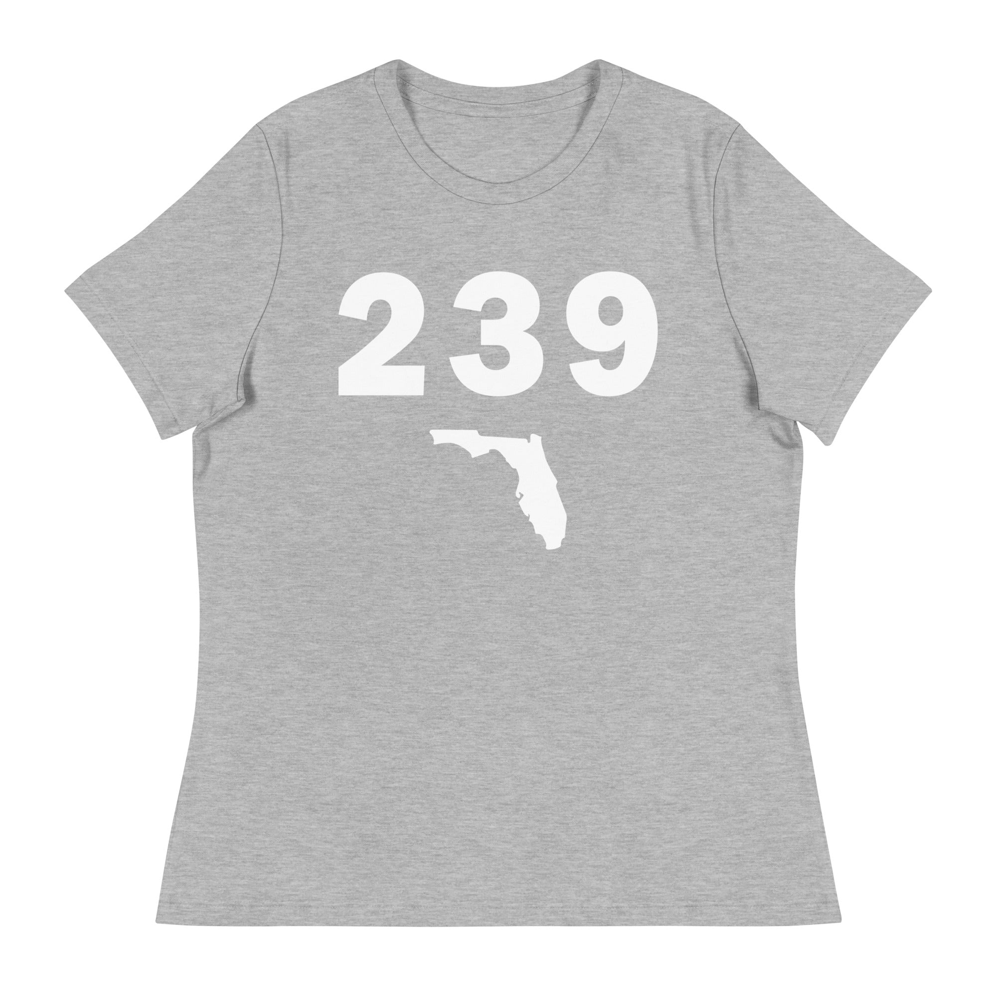 239 Area Code Women's Relaxed T Shirt