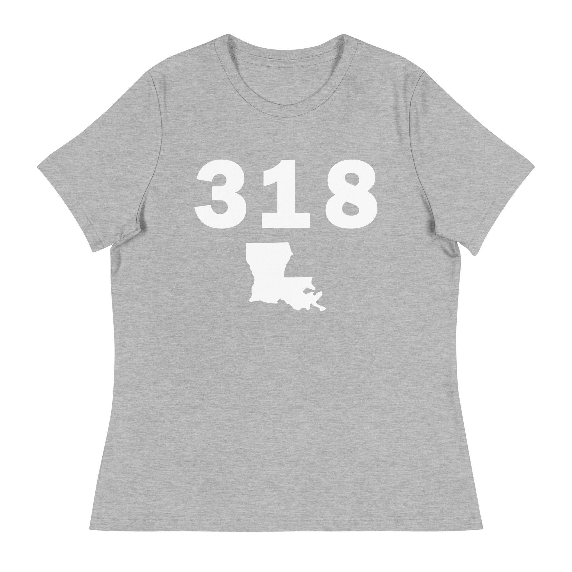 318 Area Code Women's Relaxed T Shirt