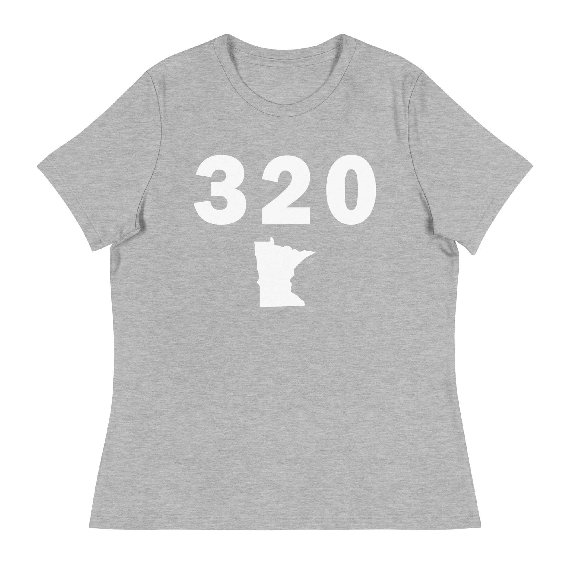 320 Area Code Women's Relaxed T Shirt
