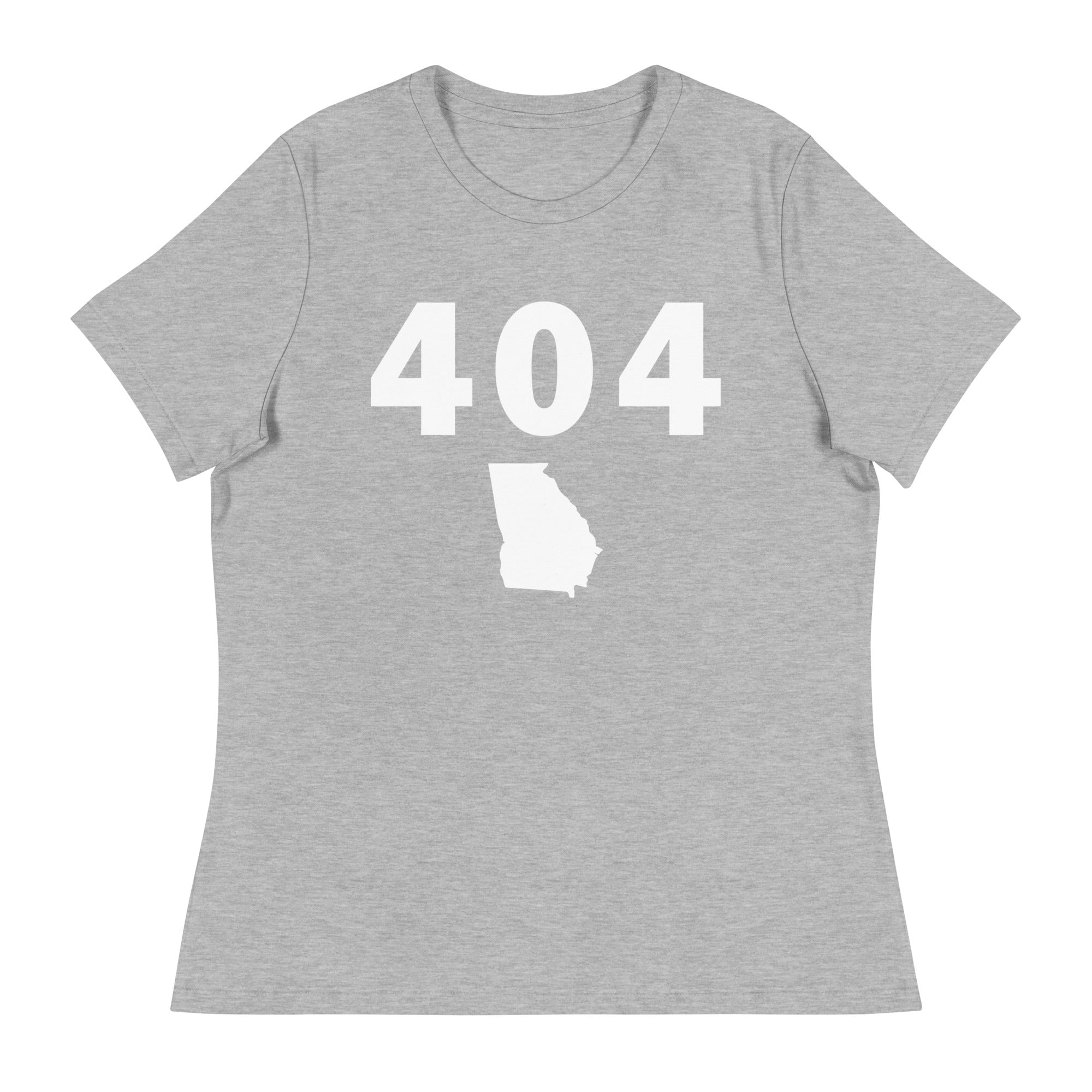 404 Area Code Women's Relaxed T Shirt