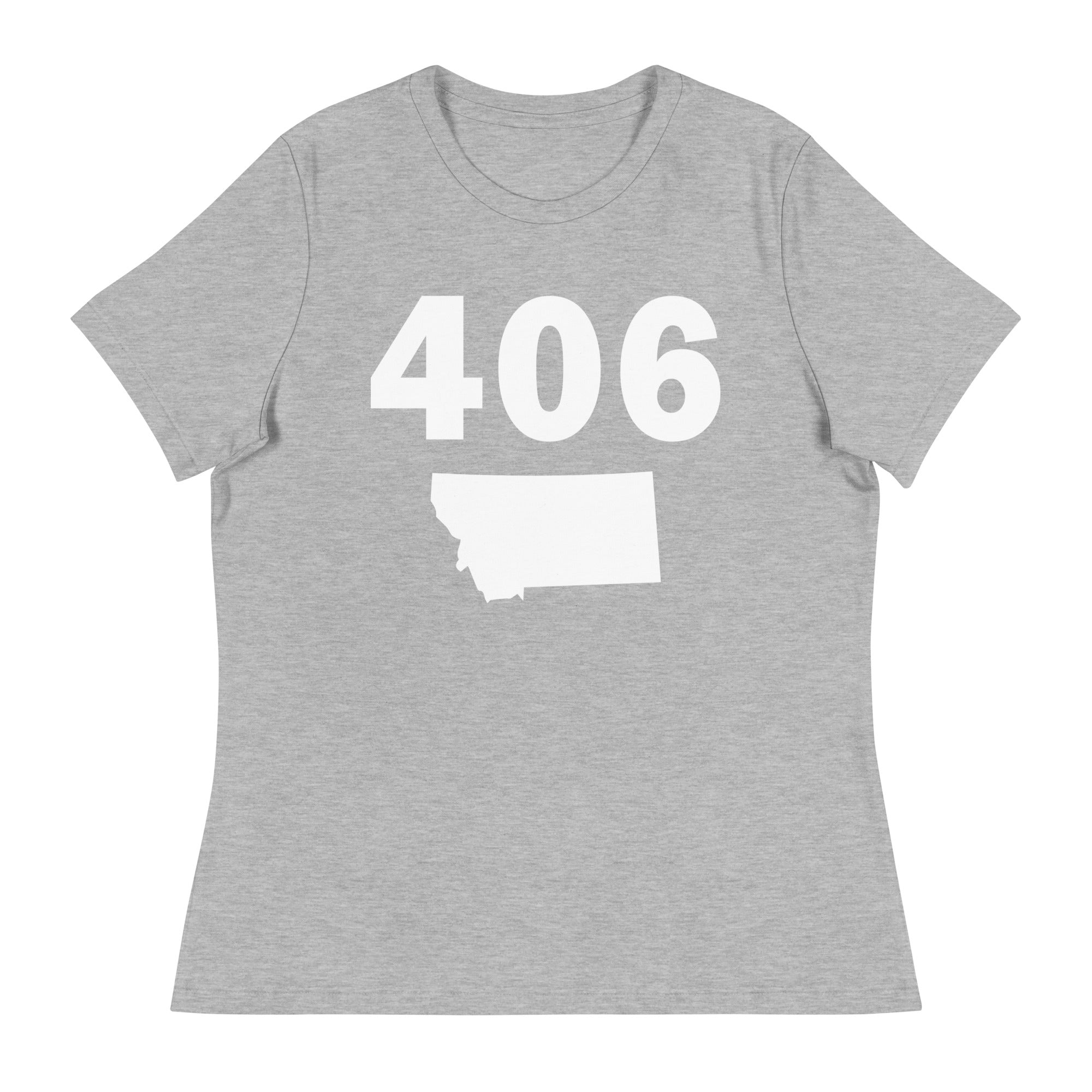 406 Area Code Women's Relaxed T Shirt