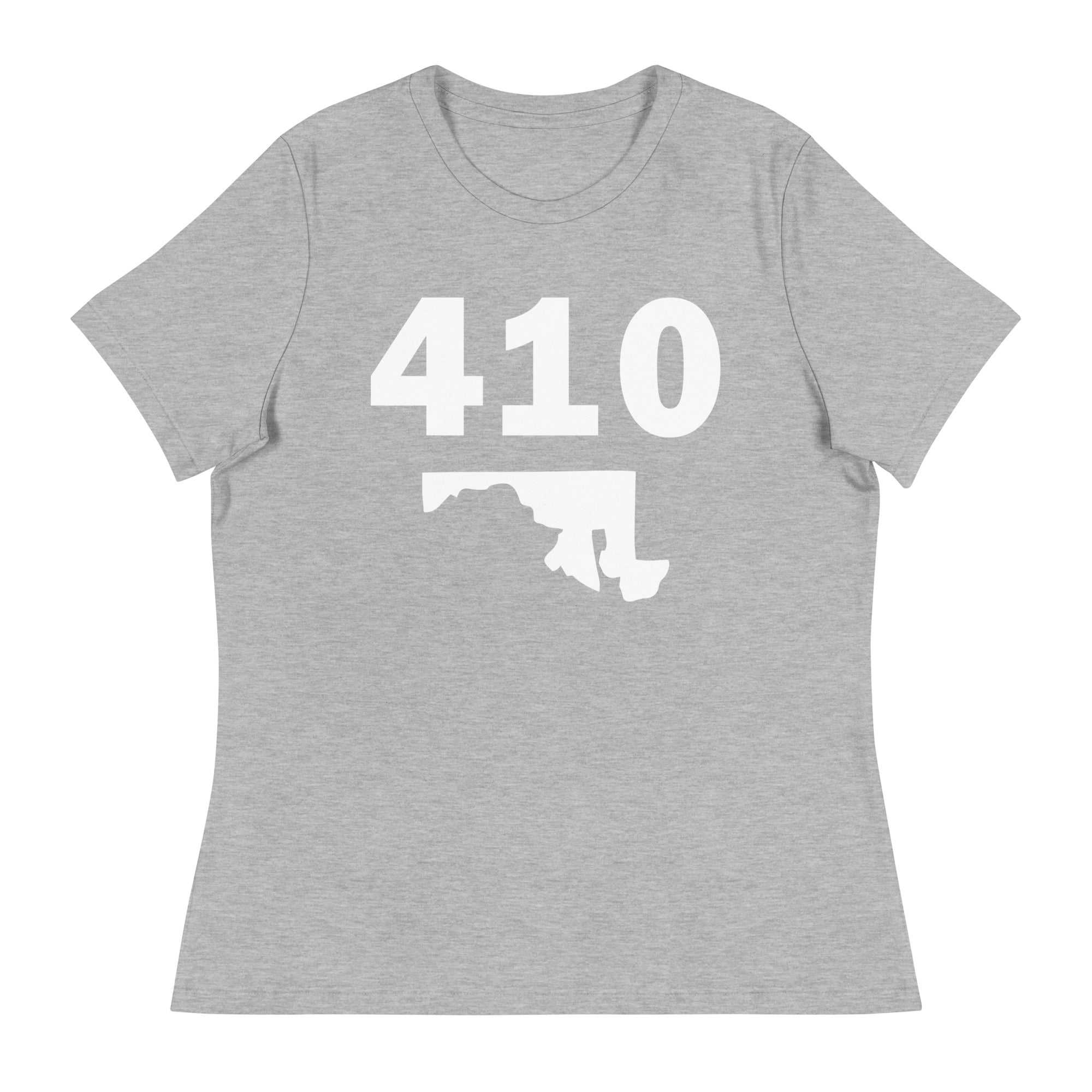 410 Area Code Women's Relaxed T Shirt