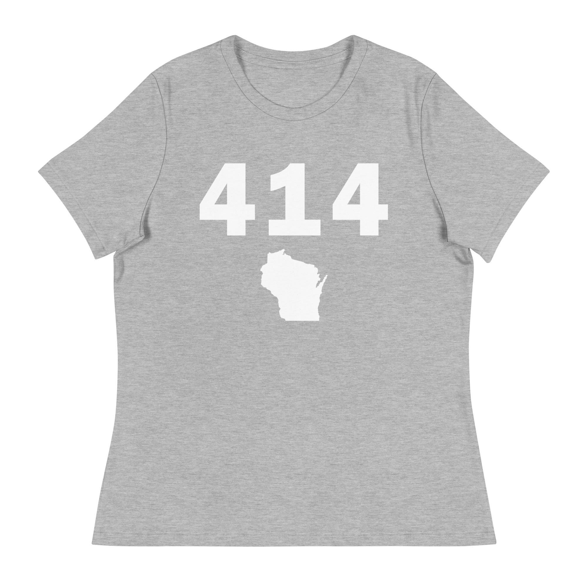 414 Area Code Women's Relaxed T Shirt